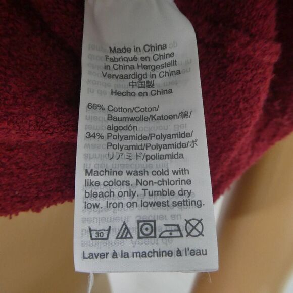 Madewell Tie Front Marin Tee Ribbed Cap Sleeve Textured T Shirt Top Blouse Small - Picture 7 of 9